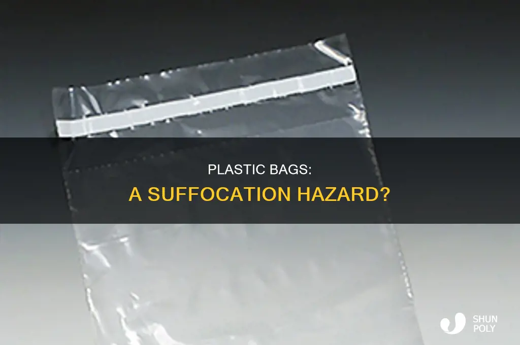 can plastic bags cause suffocation