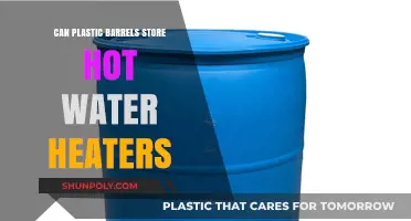 Exploring the Viability of Plastic Barrels for Hot Water Storage