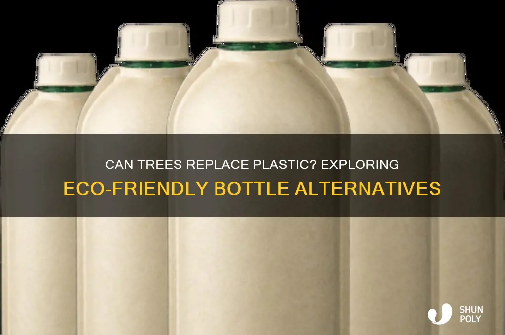 can plastic bottles be made from trees