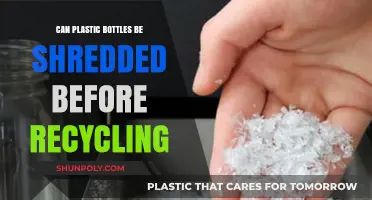 Shredding Plastic Bottles: A Pre-Recycling Step Worth Considering?