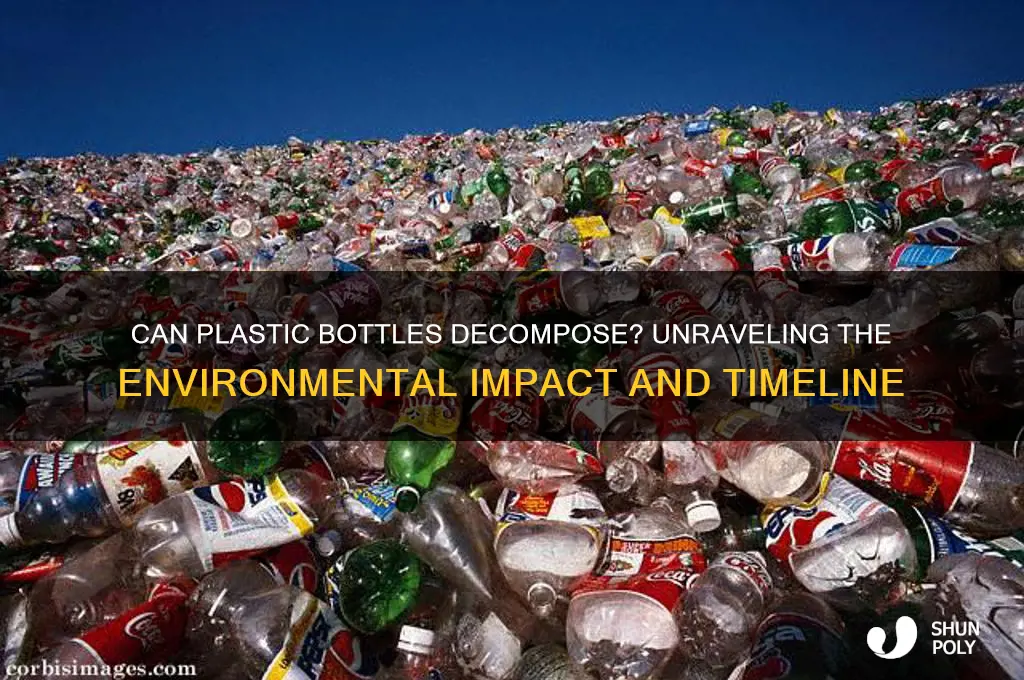 can plastic bottles decompose