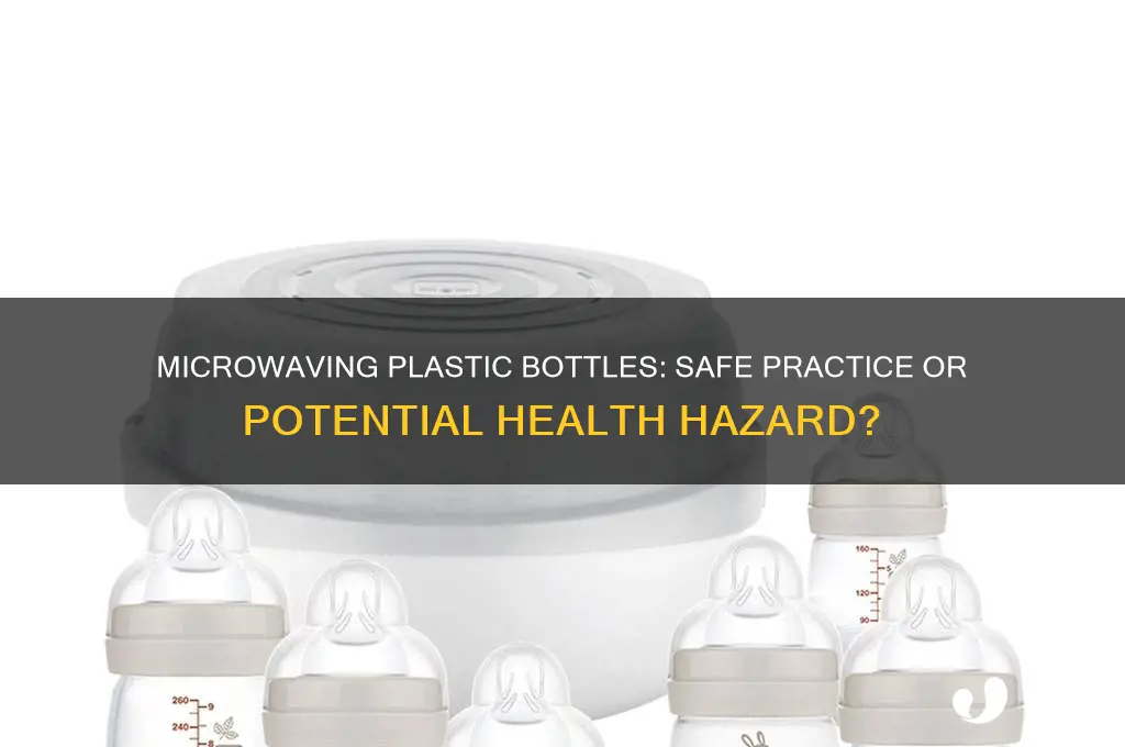 can plastic bottles go in the microwave