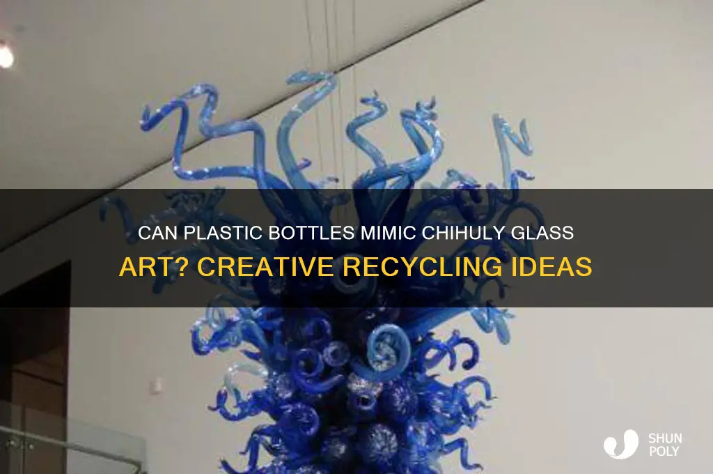 can plastic bottles like chihully glass