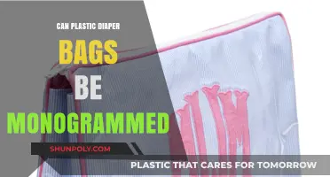 Personalize Your Plastic Diaper Bags: Can They Be Monogrammed?