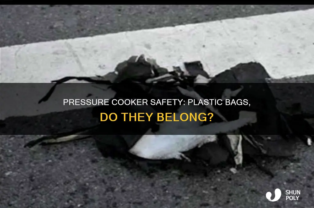 can plastic freezer bags go into a pressure cooker