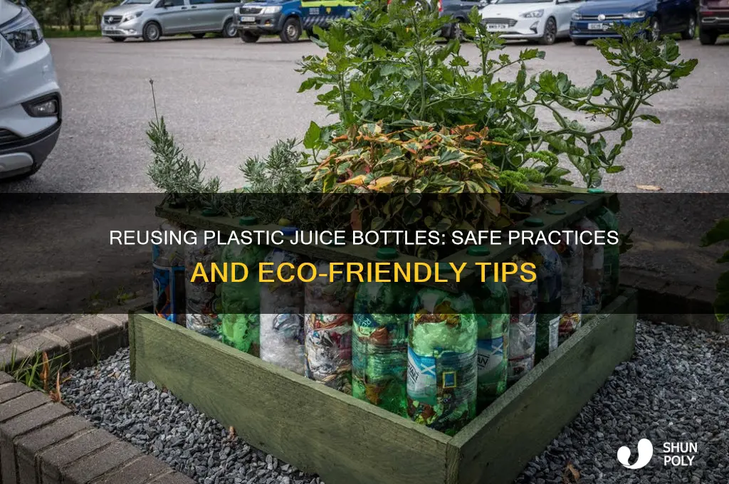 can plastic juice bottles be reused