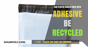 Are Plastic Mailer Bags with Adhesive Recyclable?