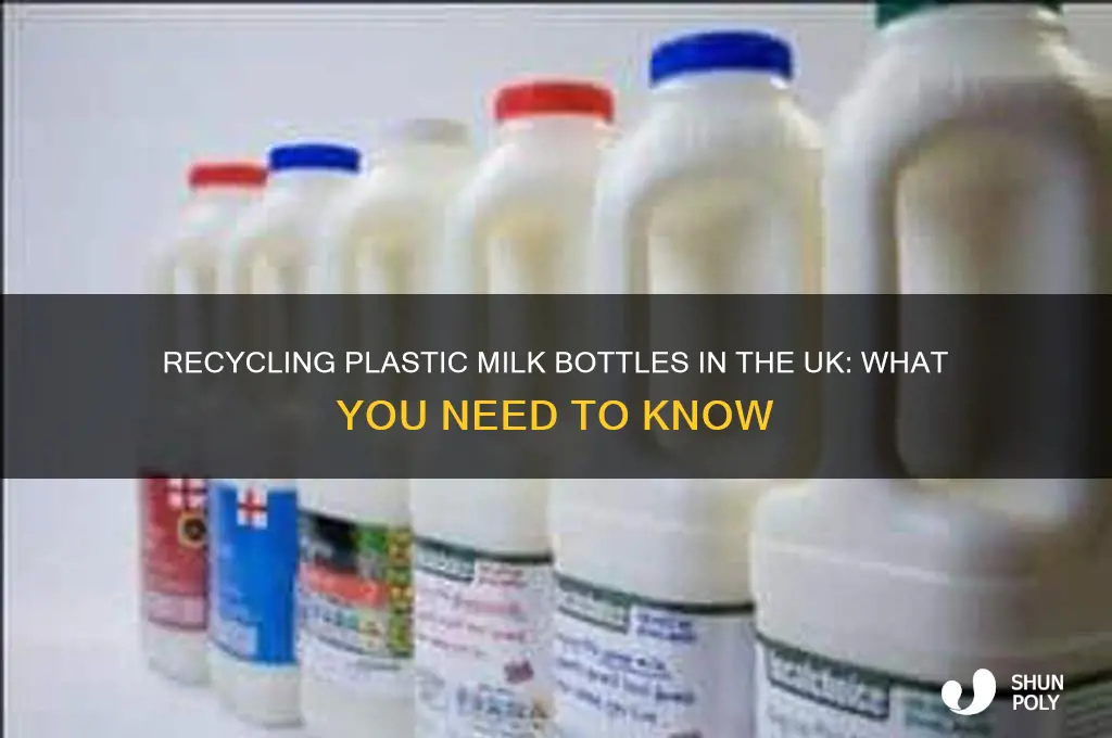 can plastic milk bottles be recycled uk