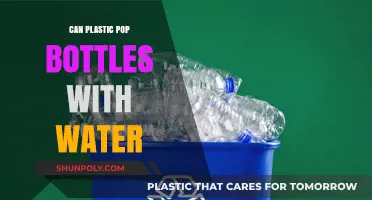 Can Plastic Pop Bottles Filled with Water Be Recycled?