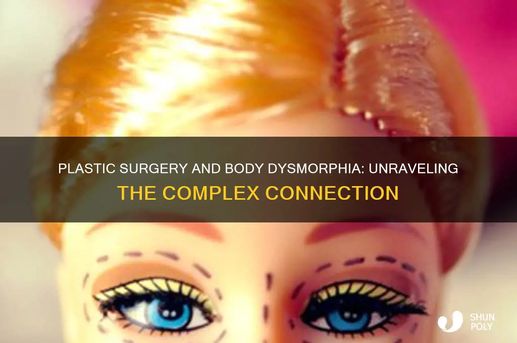 can plastic surgery cause body dysmorphia