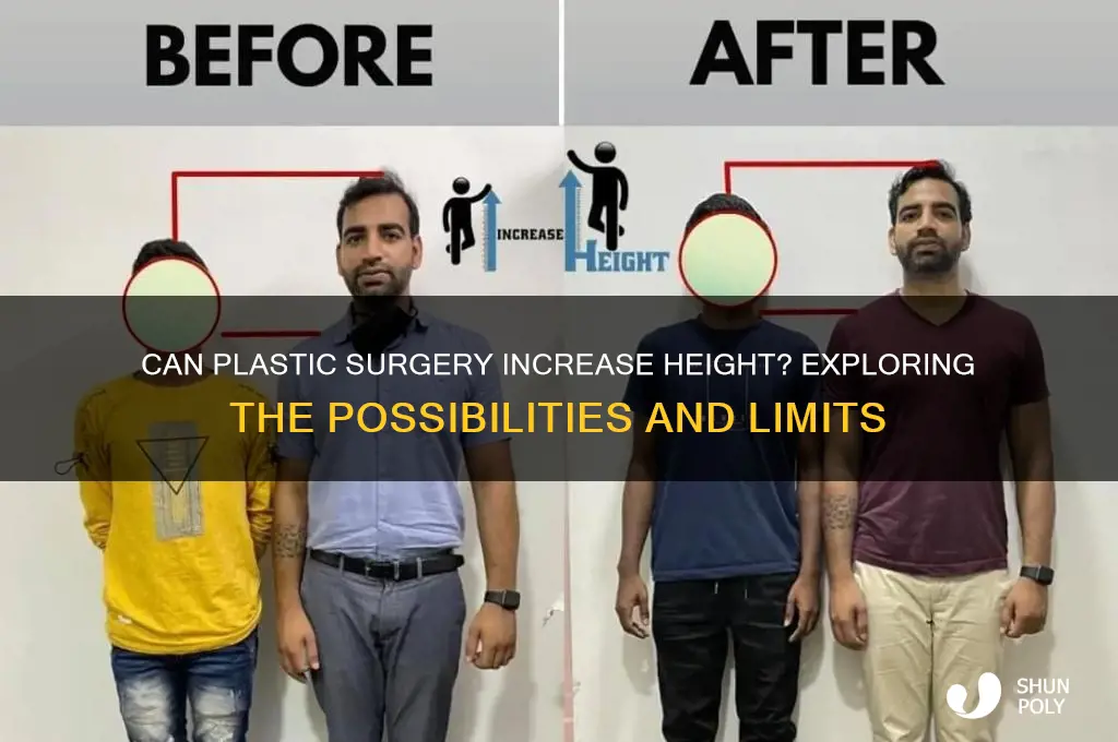can plastic surgery make me taller
