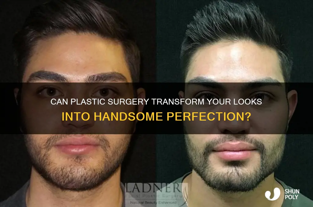 can plastic surgery make you handsome