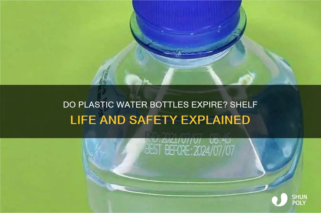 can plastic water bottles go bad