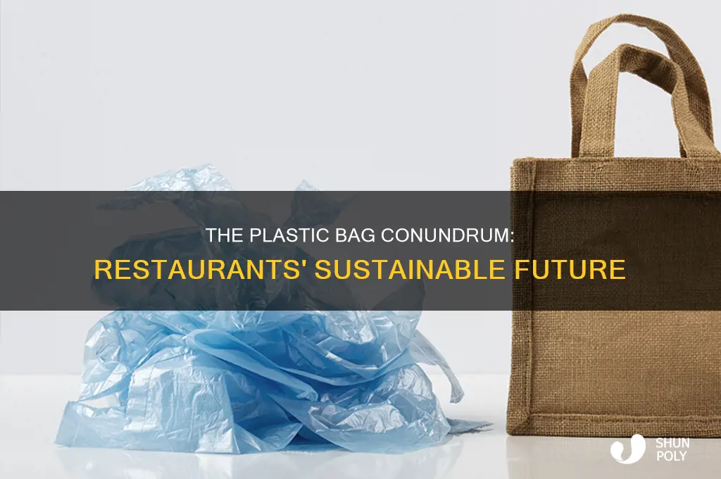 can restaurants still use plastic bags