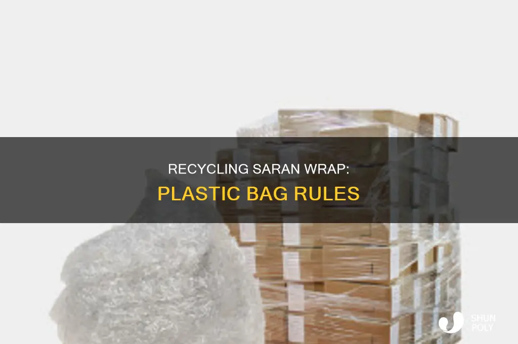can saran wrap be recycled with plastic bags