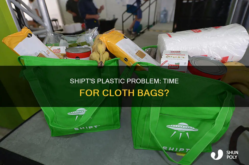 can shipt use cloth bags instead of plastic