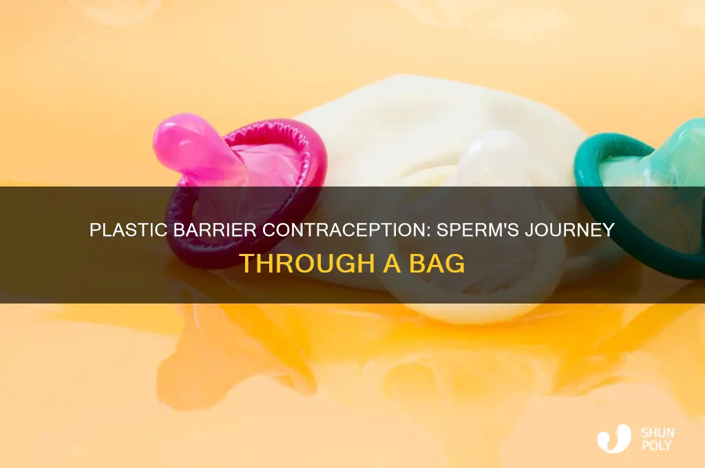 can sperm go through a plastic bag