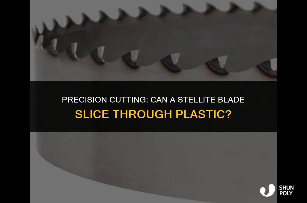 can stell cut plastic