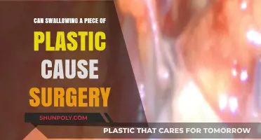 Swallowed Plastic: When Does It Require Surgical Intervention?