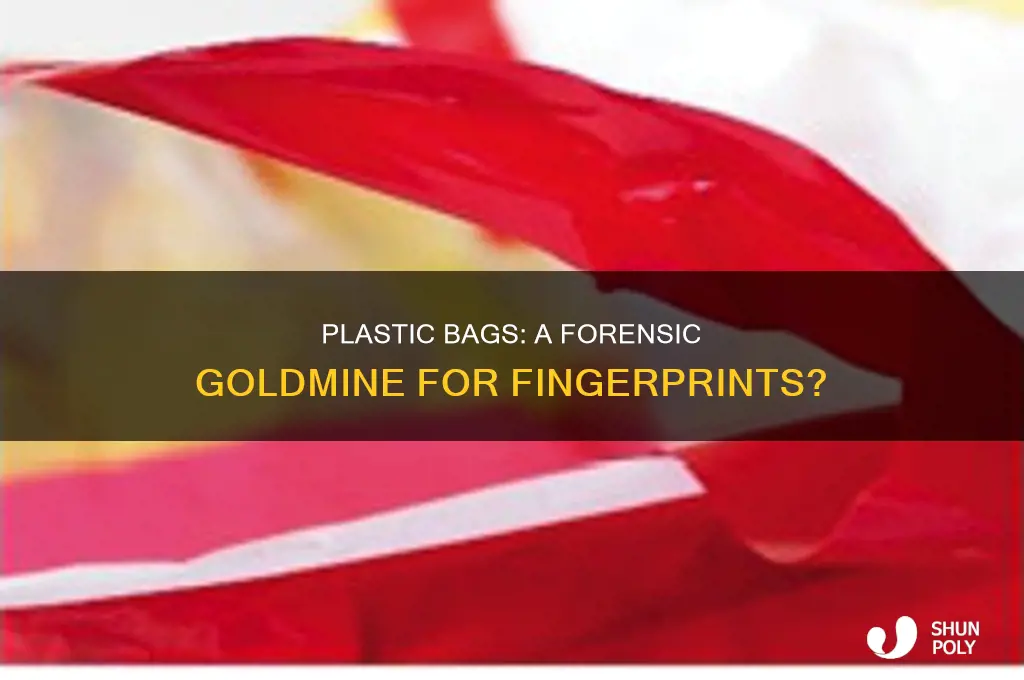 can they run fingerprints on plastic bags