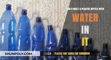 Melting Plastic Bottles: Can Water Inside Affect the Process?