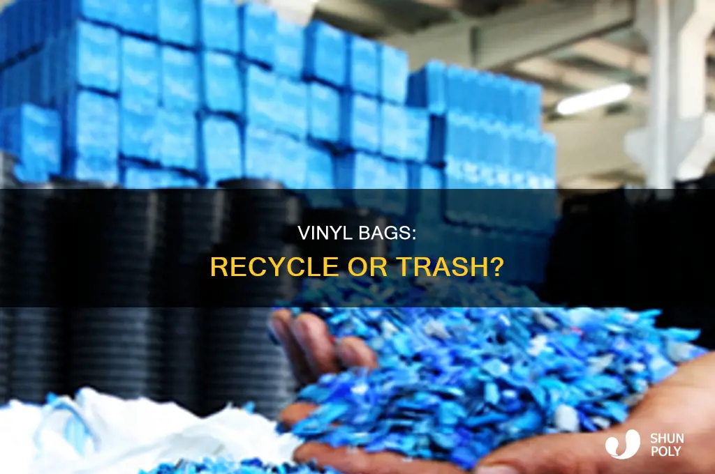 can vinyl bags recycle with plastic bags