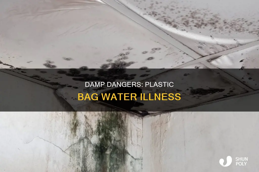 can water off a plastic bag make you sick
