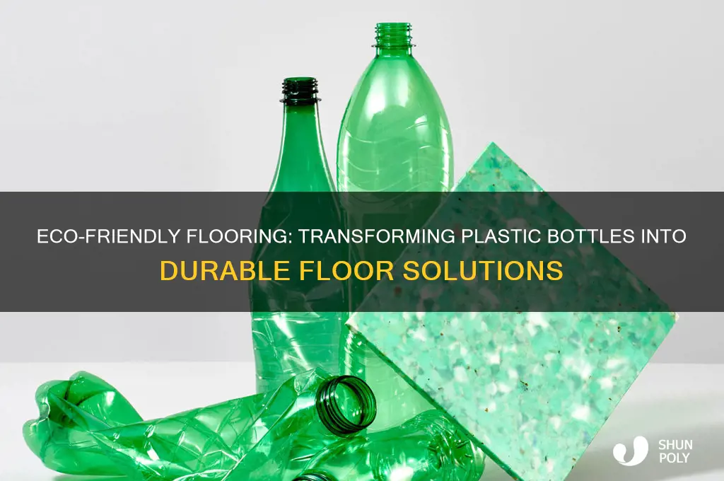 can we make floor from bottle plastic floor