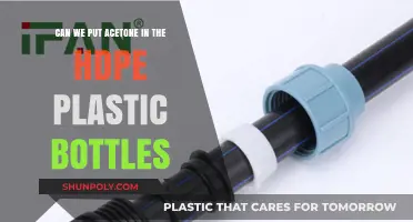 Is Acetone Safe for HDPE Plastic Bottles? Compatibility Explained