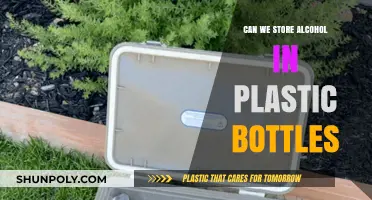 Storing Alcohol in Plastic Bottles: Safe, Practical, or Risky Choice?