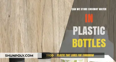 Storing Coconut Water in Plastic Bottles: Safe or Risky Choice?