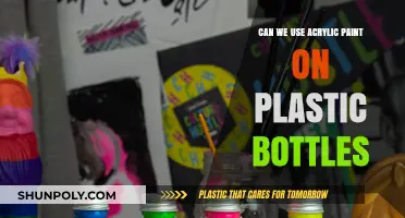 Using Acrylic Paint on Plastic Bottles: Tips and Techniques for Success