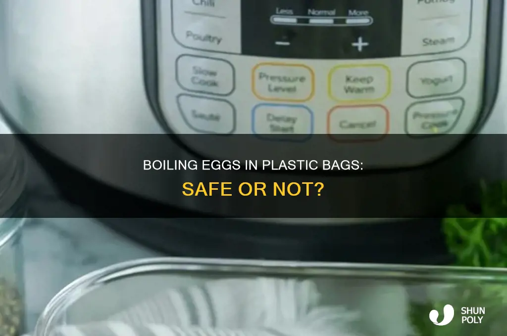 can you boil eggs in a plastic bag