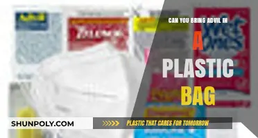 Traveling with Advil? Plastic Bags are a Safe Bet