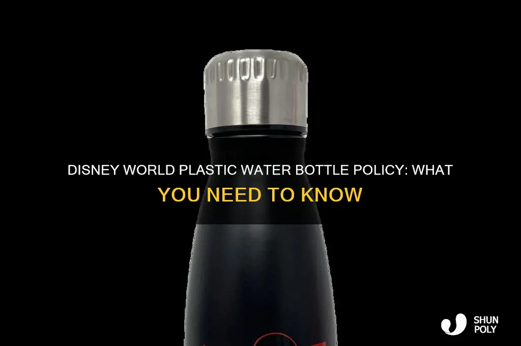 can you bring plastic water bottles into disney world