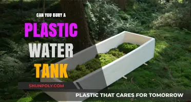 Eco-Friendly Burial: Can You Bury a Plastic Water Tank?