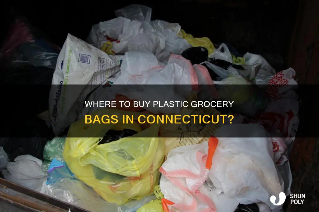 can you buy plastic grocery bags in ct