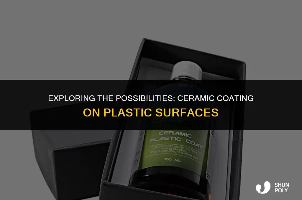 can you ceramic coat plastic
