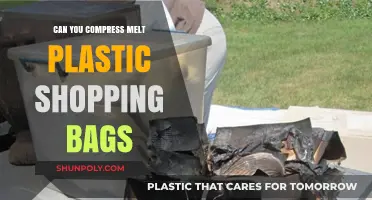 How to Efficiently Compress and Melt Plastic Shopping Bags