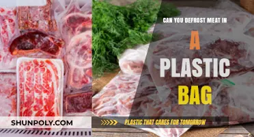 Defrosting Meat: Plastic Bag Safe?