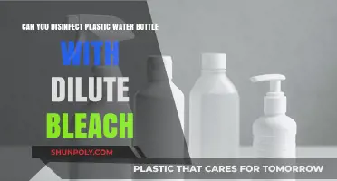 Safely Disinfecting Plastic Water Bottles: A Dilute Bleach Guide