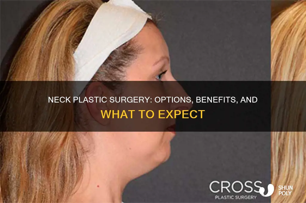 can you do plastic surgery on your neck