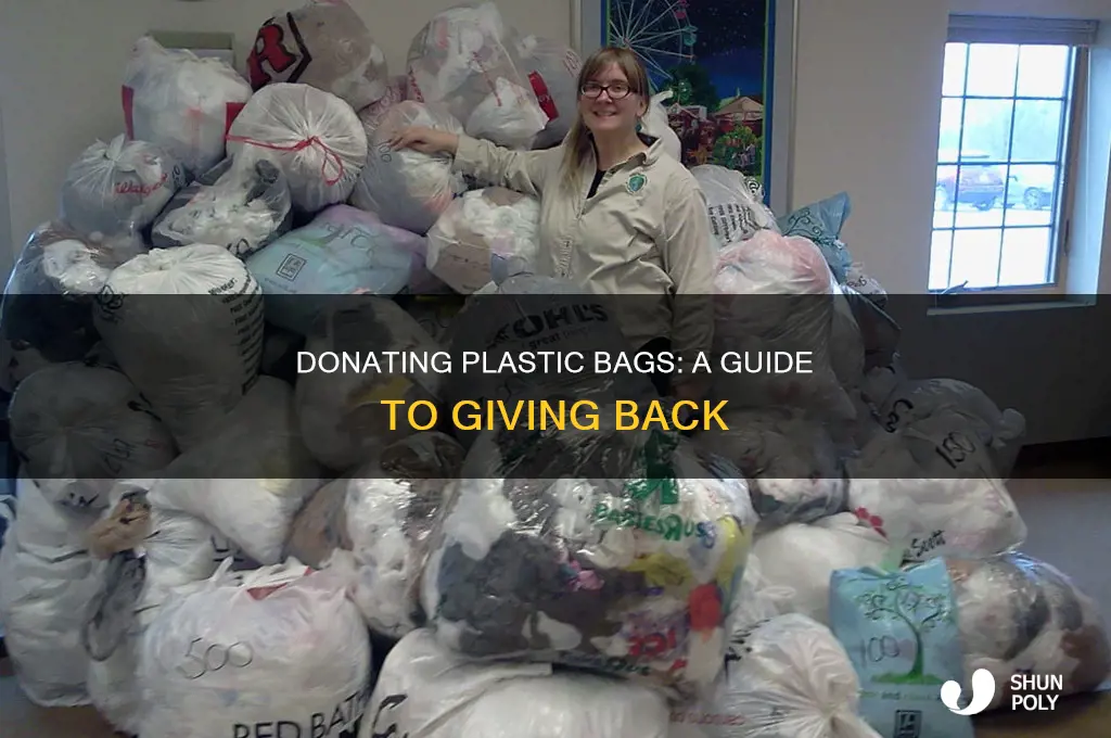 can you donate plastic bags