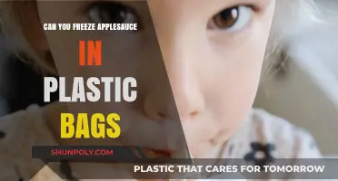 Freezing Applesauce: Plastic Bag Storage Tips