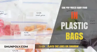 Freezing Baby Food: Plastic Bags Do's and Don'ts