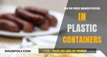 Freezing Mashed Potatoes: A Guide to Plastic Container Storage