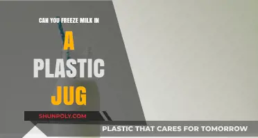 Freezing Milk in Plastic Jugs: A Convenient Dairy Storage Solution
