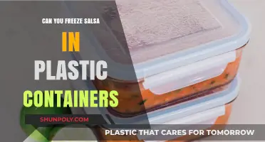 Salsa Storage Simplified: A Guide to Freezing in Plastic Containers