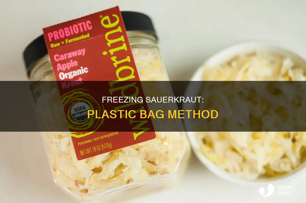 can you freeze sauerkraut that comes in a plastic bag
