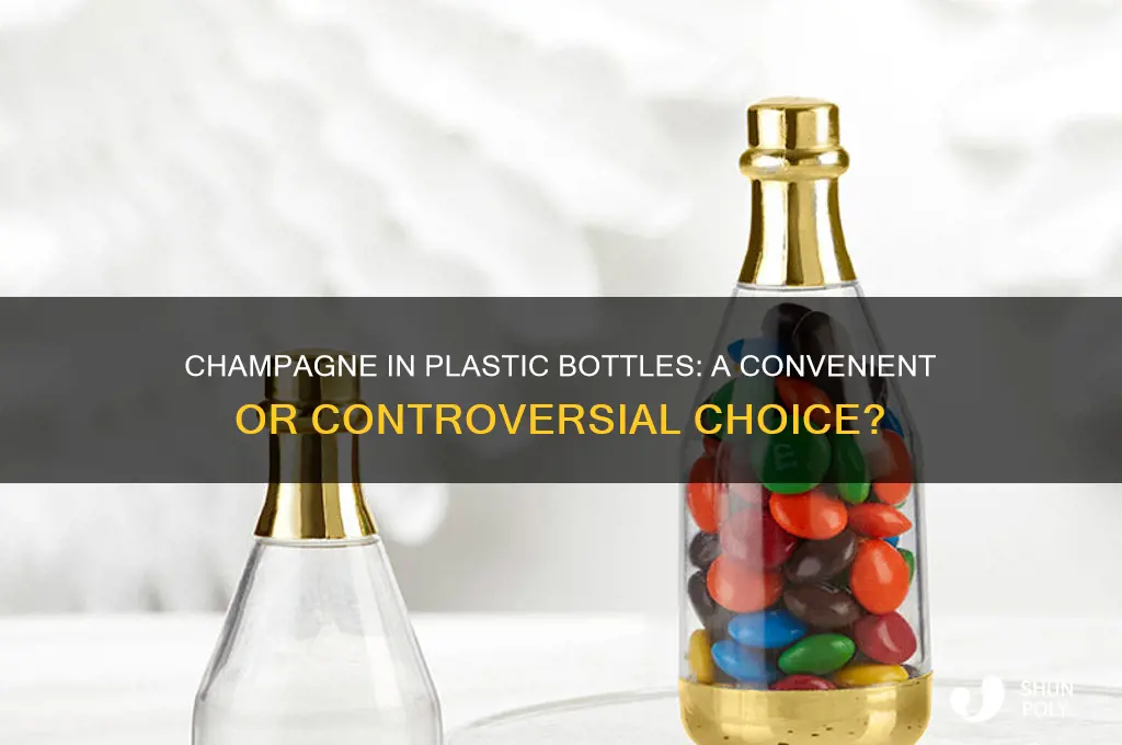 can you get champagne in plastic bottles